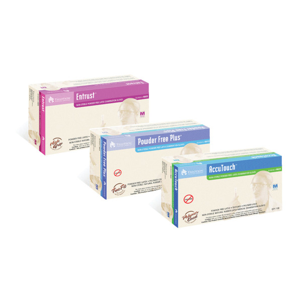 Dynarex Accutouch Powder-Free Polymer Lined Examination Gloves