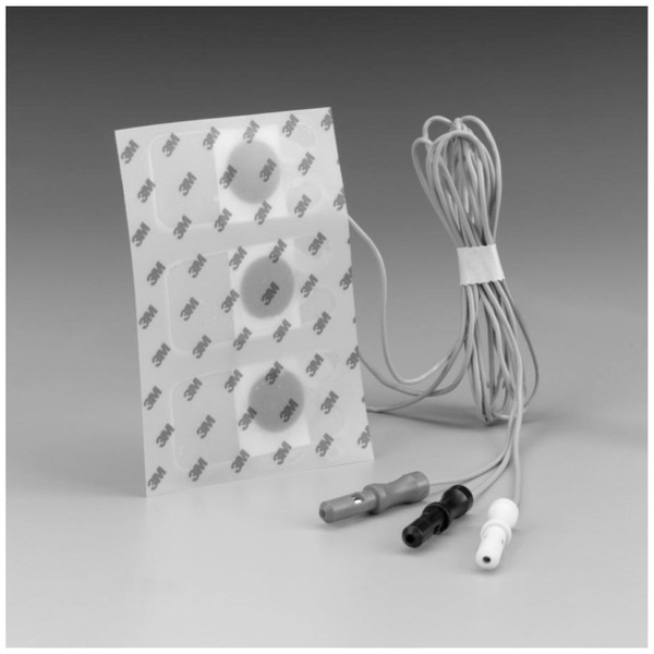 Solventum Red Dot Ecg Monitoring Electrodes With Pre-Attached Lead Wire