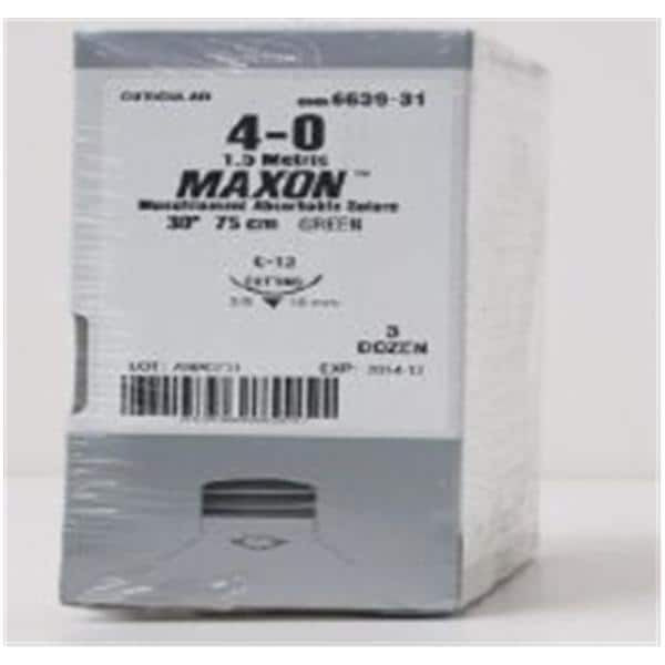 Medtronic Maxon Monofilament Synthetic Absorbable Sutures