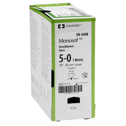 Medtronic Monosof Dermalon Monofilament Nylon Sutures