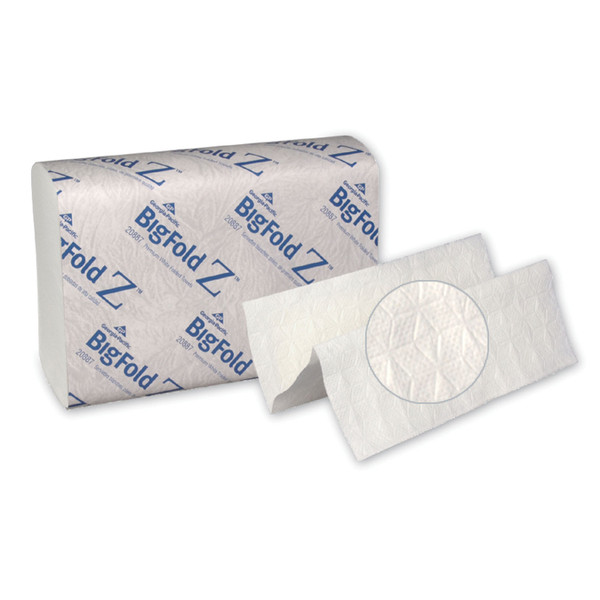 Georgia-Pacific Bigfold Z Premium C-Fold Replacement Paper Towels (10137_20887)