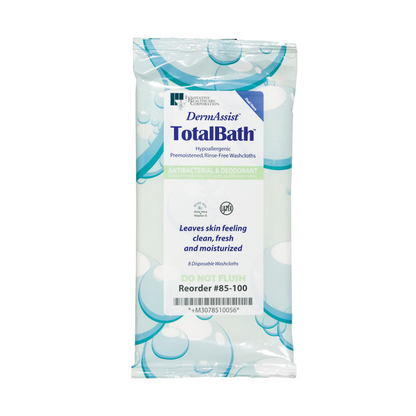 Innovative Dermassist Totalbath Wipes (10137_85-100)