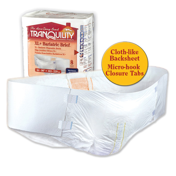 Principle Business Tranquility Xl+ Bariatric Briefs (10137_2190)
