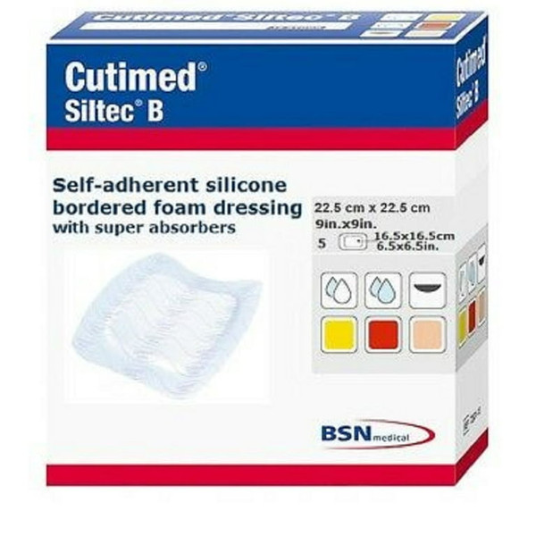 Bsn Medical Cutimed Siltec B Foam Dressing (10137_7328400)