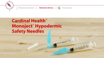 Cardinal Health Monoject Safety Hypodermic Needles