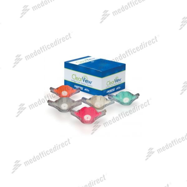 Crosstex Accutron Clearview Classic Masks (10137_33034-10)