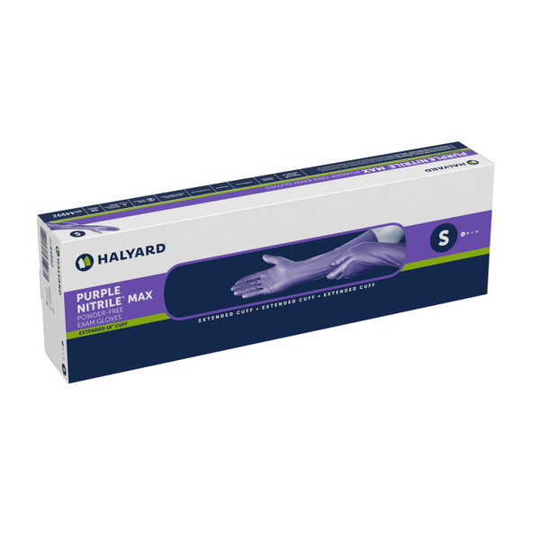 Halyard Purple Nitrile Max Powder Free Exam Gloves (10137_44993)