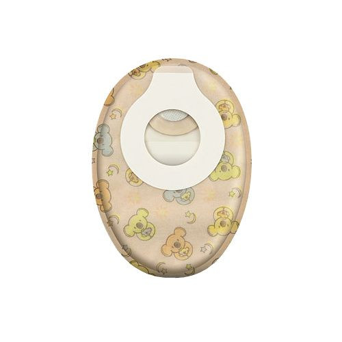Convatec Little Ones Two-Piece Adhesive Coupling With Closed End Pouch
