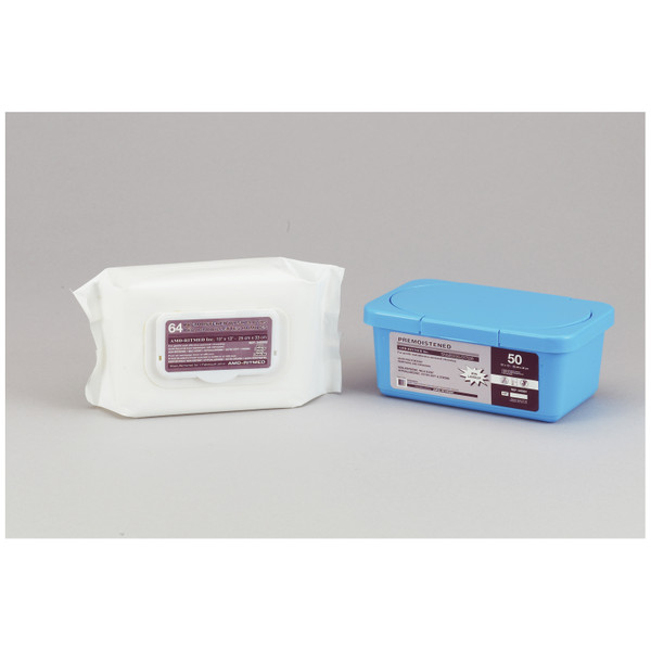 Amd Medicom Spunlace Washcloths - Pre-Moistened (10137_A40001)