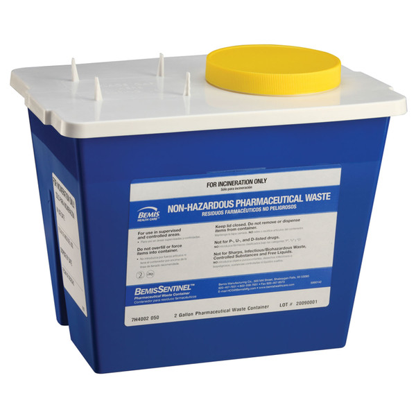 Bemis Non-Hazardous Pharmacy Waste Container