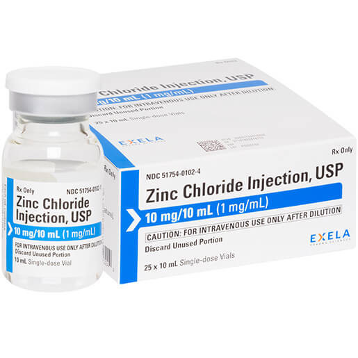 Pfizer Zinc Chloride Injectable