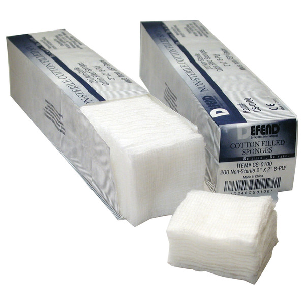 Mydent Cotton Filled Gauze Sponges (10137_CS-0100)