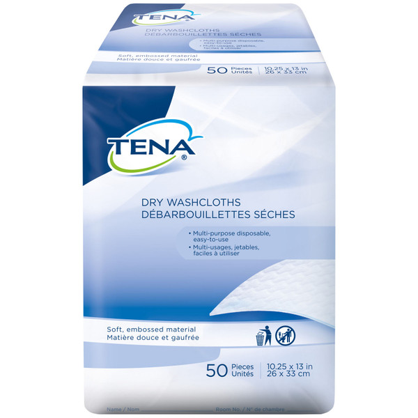 Essity Hms Tena Dry Washcloths (10137_74499)