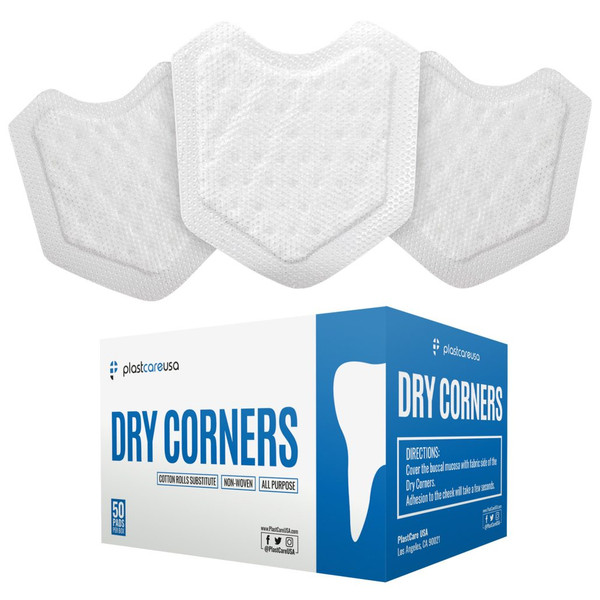 Dry Corners Disposablesaliva Control & Cheek Protection Pads
