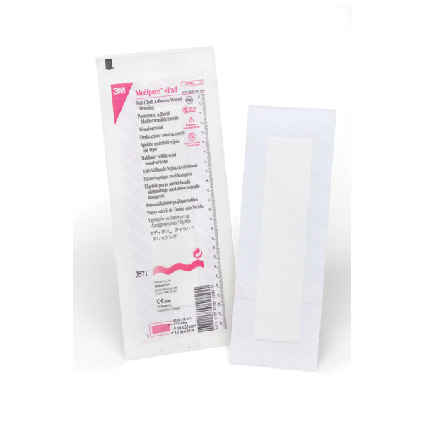 Solventum Mediporeö +Pad Soft Cloth Adhesive Wound Dressing (10111_3571)