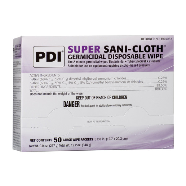 Pdi Super Sani-Cloth« Germicidal Disposable Wipe (10111_H04082)
