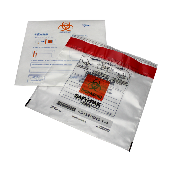 Saf-T-Pak® Stp-730 - Disposable 2 - Part Secondary Pressure Vessel