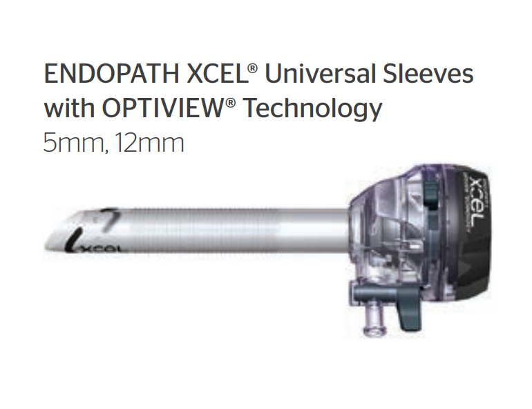 Ethicon Endopath Xcel Universal Sleeves With Optiview Technology