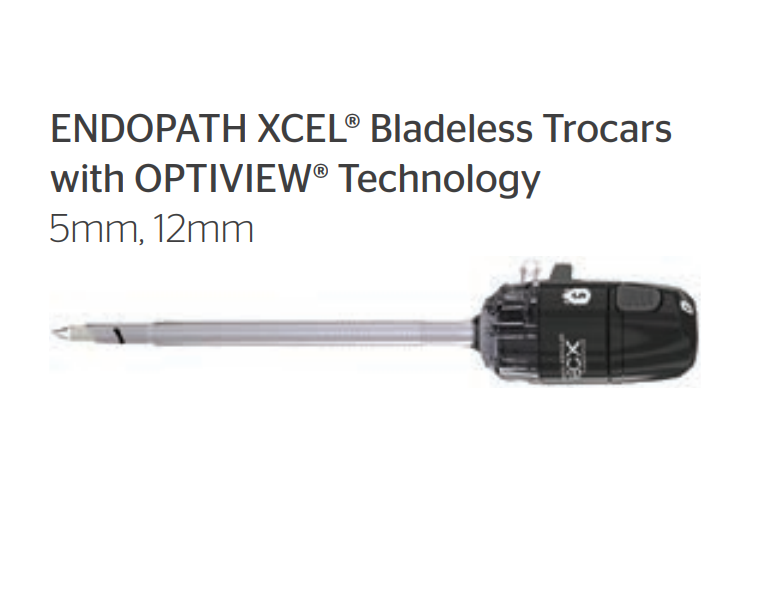 Ethicon Endopath Xcel Bladeless Trocars With Optiview Technology