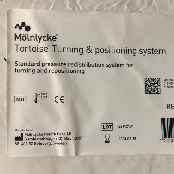 Molnlycke Tortoise Lite Repositioning Sheets