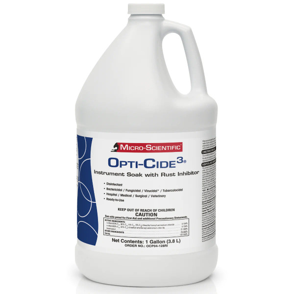 Micro Scientific Opti-Cide 3 Disinfectant with Rust Inhibitor