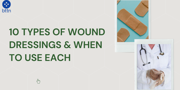 types of wound dressings