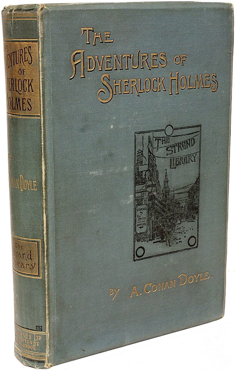 the adventures of sherlock holmes book old