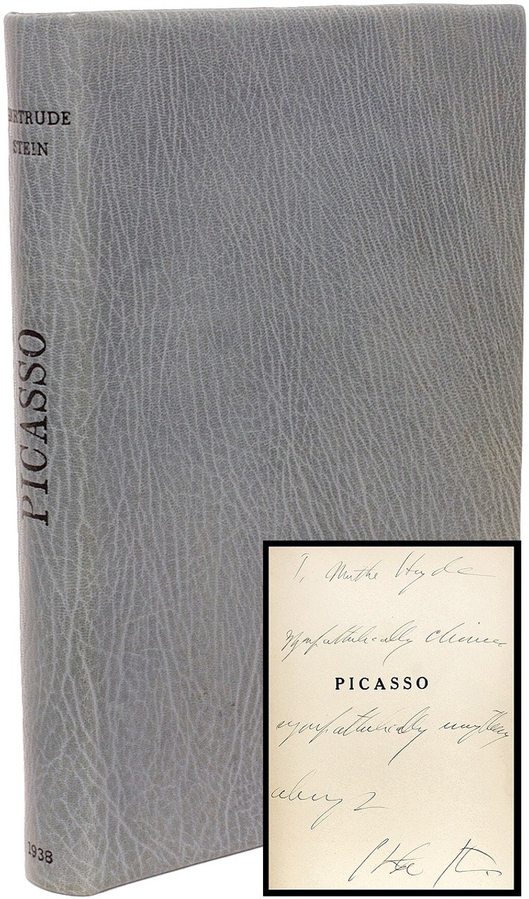 STEIN, Gertrude. Anciens et Modernes Picasso. (FIRST EDITION 