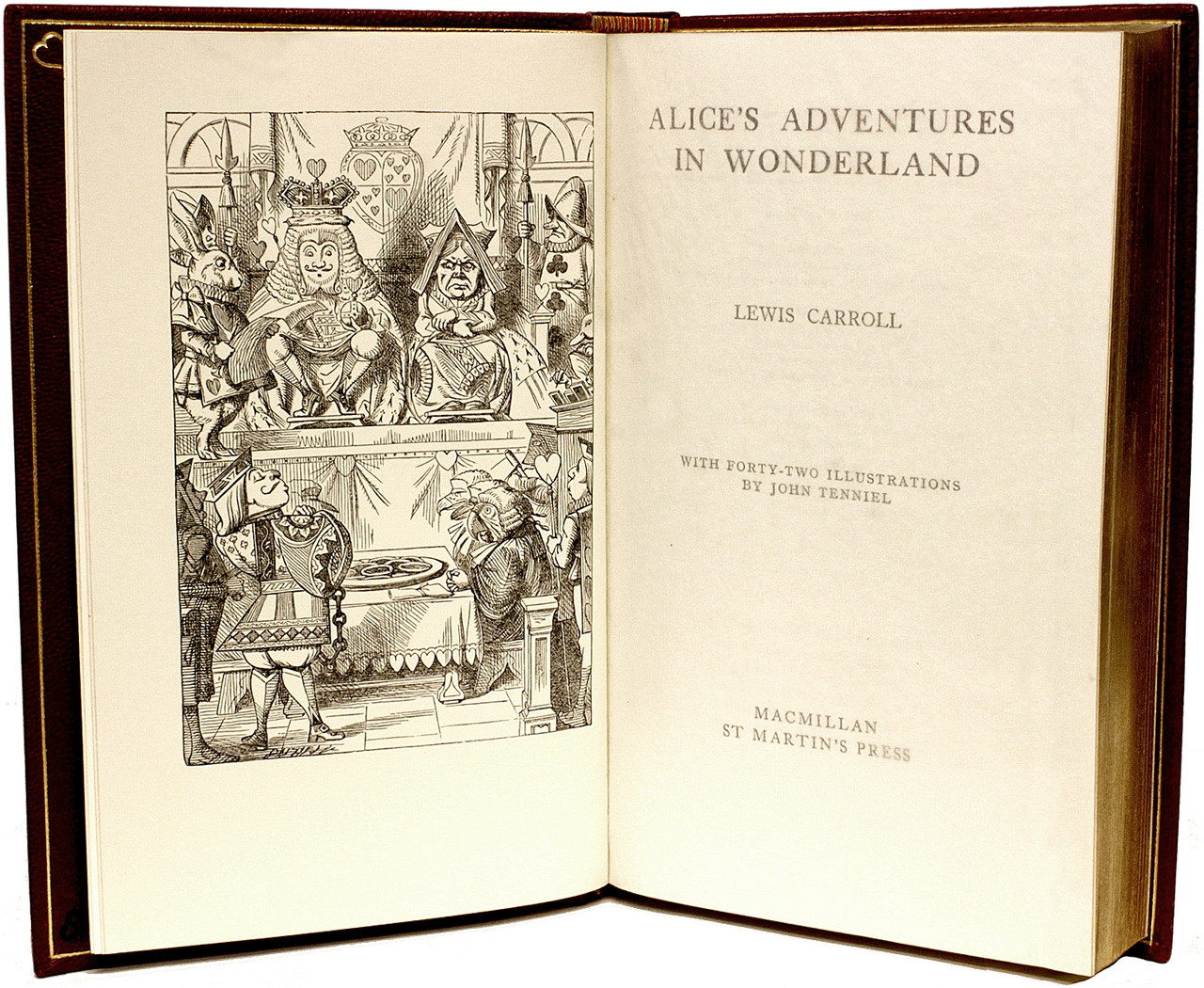 DODGSON, Charles Lutwidge: (Lewis Carroll). Alice's Adventures in