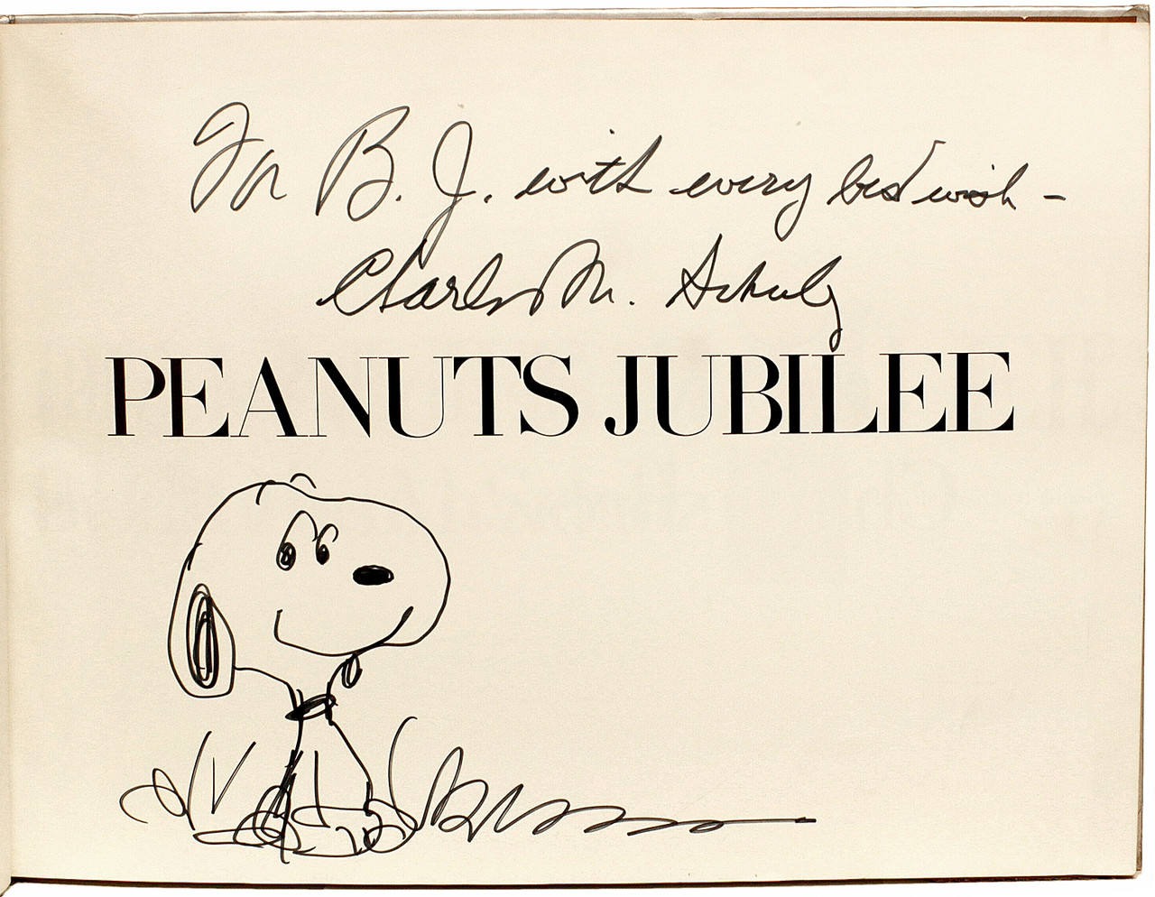 日本直営hH3105 古本 洋書 「PEANUTS JUBILEE」 チャールズ・シュルツ 1975年 スヌーピー ピーナッツ チャーリー・ブラウン イラスト アメコミ、海外作品