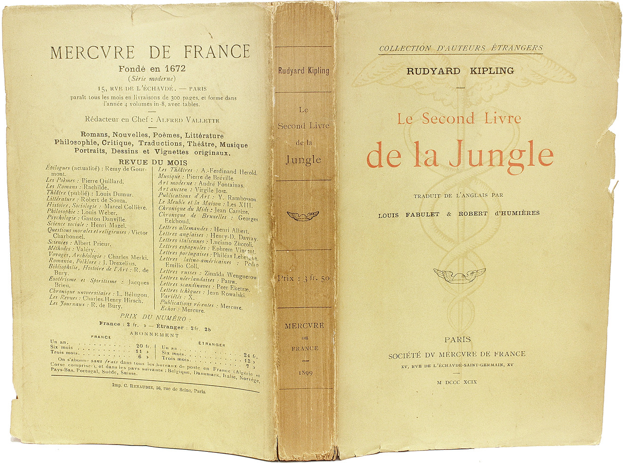 Le Livre De La Jungle – Le Second Livre De La Jungle, Rudyard Kipling - Livres