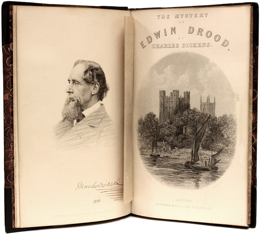 DICKENS Charles The Mystery of Edwin Drood (FIRST EDITION 1870