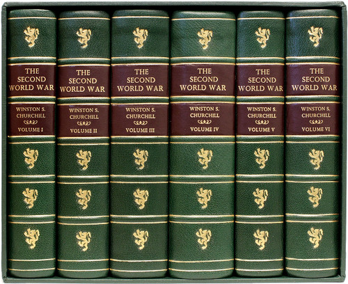 CHURCHILL, Winston. The Second World War. (ALL FIRST EDITIONS - 1948 - 54 - 6 VOLUMES) CHURCHILL, Winston. The Second World War. (ALL FIRST EDITIONS - 1948 - 54 - 6 VOLUMES)