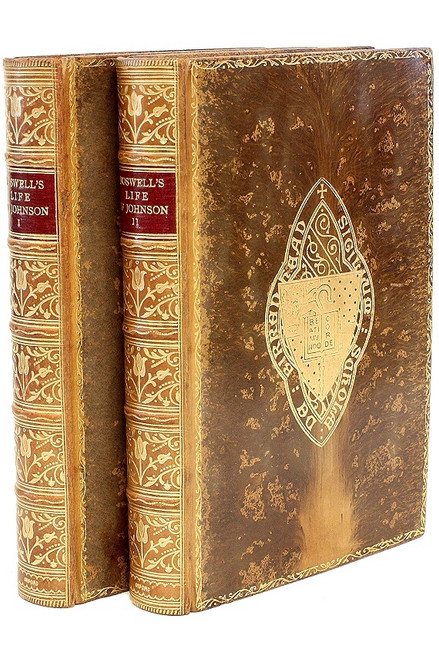 BOSWELL, James. Boswell's Life of Johnson. (THE OXFORD EDITION - 2 VOLUMES - 1904) BOSWELL, James. Boswell's Life of Johnson. (THE OXFORD EDITION - 2 VOLUMES - 1904)