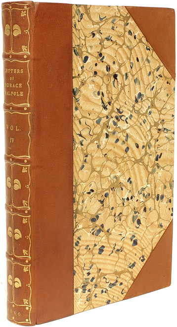 WALPOLE, Horace. The Letters of Horace Walpole, Earl of Orford. (10 VOLUMES - NEW EDITION - 1843) WALPOLE, Horace. The Letters of Horace Walpole, Earl of Orford. (10 VOLUMES - NEW EDITION - 1843)