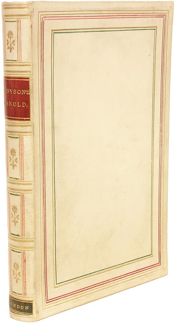 TENNYSON, Alfred. Harold A Drama. (IN A FULL VELLUM BINDING - 1877) TENNYSON, Alfred. Harold A Drama. (IN A FULL VELLUM BINDING - 1877)