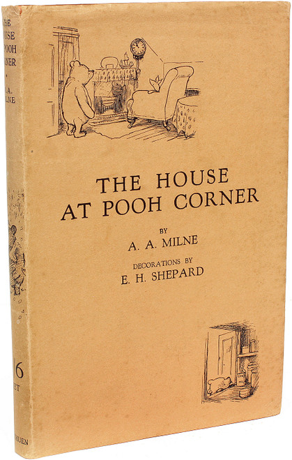 MILNE, A. A. The House At Pooh Corner. (FIRST EDITION - 1928)