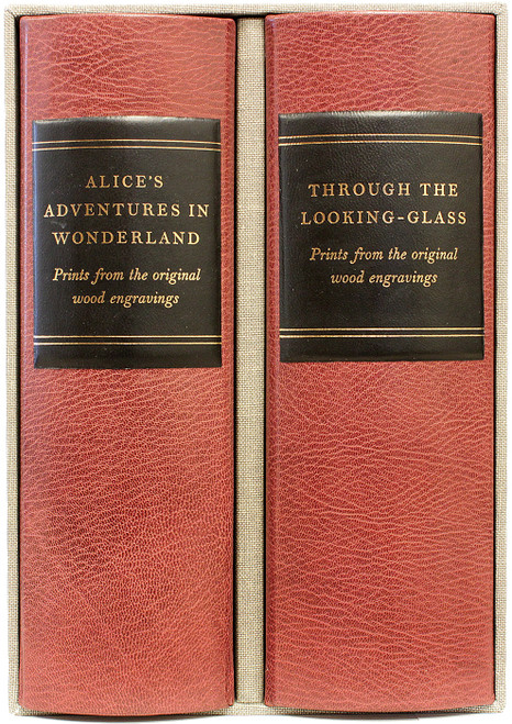 DODGSON, Charles Lutwidge - Carroll, Lewis; Leo John De Freitas. Alice's Adventures in Wonderland & Through the Looking-glass: Sir John Tenniel's Illustrations; 91 Prints From the Original Wood Blocks. (1988- THE ROCKET PRESS) DODGSON, Charles Lutwidge - Carroll, Lewis; Leo John De Freitas. Alice's Adventures in Wonderland & Through the Looking-glass: Sir John Tenniel's Illustrations; 91 Prints From the Original Wood Blocks. (1988- THE ROCKET PRESS)