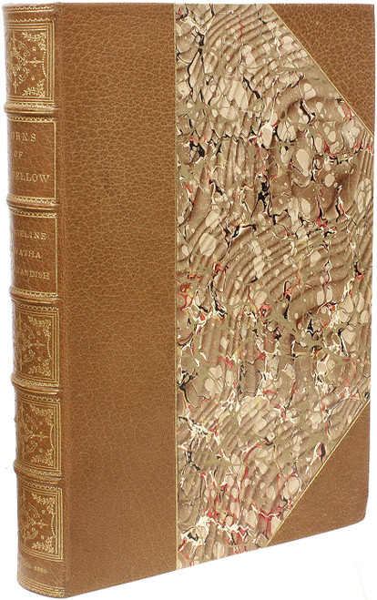 LONGFELLOW, Henry Wadsworth. The Complete Works Of Henry Wadsworth Longfellow. (11 VOLUMES - LARGE PAPER EDITION - 1886) LONGFELLOW, Henry Wadsworth. The Complete Works Of Henry Wadsworth Longfellow. (11 VOLUMES - LARGE PAPER EDITION - 1886)