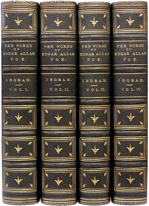 POE, Edgar Allan. The Works Of Edgar Allen Poe. (4 VOLUMES - 1874) POE, Edgar Allan. The Works Of Edgar Allen Poe. (4 VOLUMES - 1874)