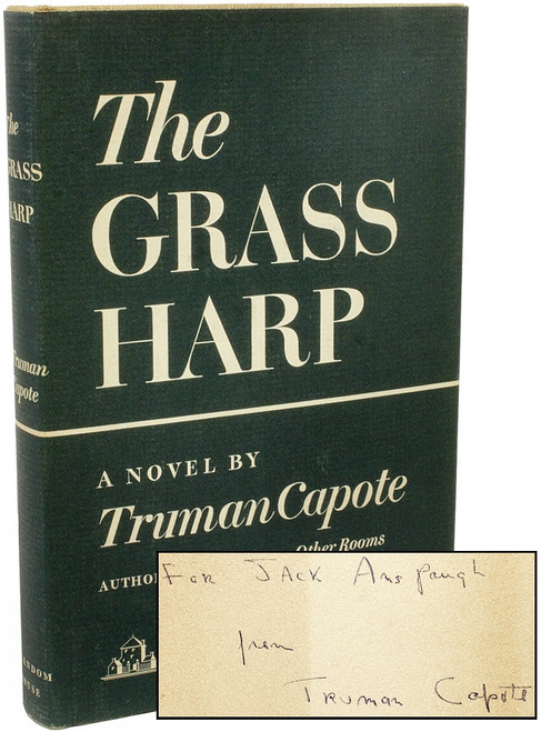 CAPOTE, Truman. The Grass Harp. (1951 - FIRST EDITION - PRESENTATION COPY) CAPOTE, Truman. The Grass Harp. (1951 - FIRST EDITION - PRESENTATION COPY)