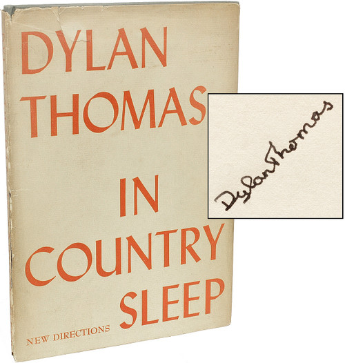 THOMAS, Dylan. In Country Sleep And Other Poems. (1952 - FIRST EDITION - SIGNED) THOMAS, Dylan. In Country Sleep And Other Poems. (1952 - FIRST EDITION - SIGNED)