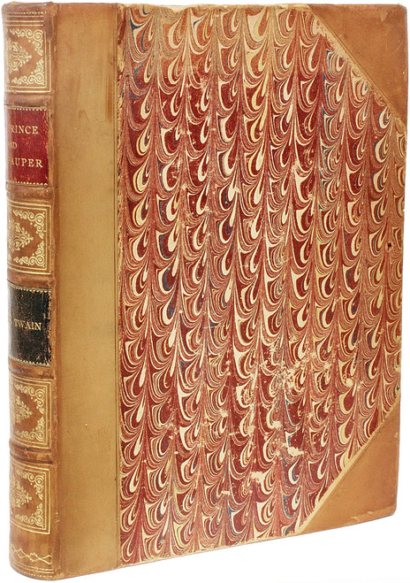 TWAIN, Mark (Samuel Clemens). The Prince and the Pauper: A Tale for Young People of All Ages. (1882 - FIRST EDITION SECOND STATE) TWAIN, Mark (Samuel Clemens). The Prince and the Pauper: A Tale for Young People of All Ages. (1882 - FIRST EDITION SECOND STATE)
