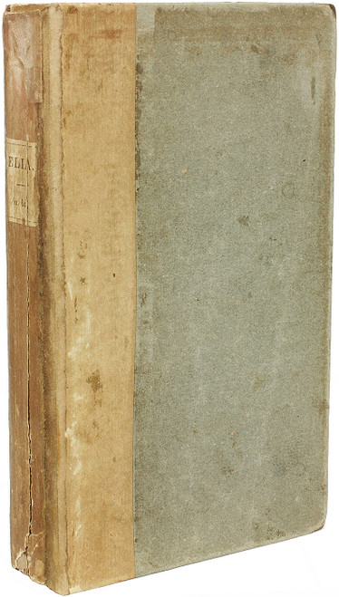 LAMB, Charles. Elia. Essays Which Have Appeared Under That Signature In The London Magazine. (1823 - FIRST EDITION SECOND ISSUE UNCUT IN THE ORIGINAL BOARDS)