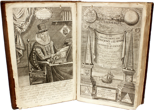 BACON, Francis. Of the Advancement and Proficience of Learning, or the Partitions of Sciences. (FIRST EDITION - SECOND ISSUE - 1640)