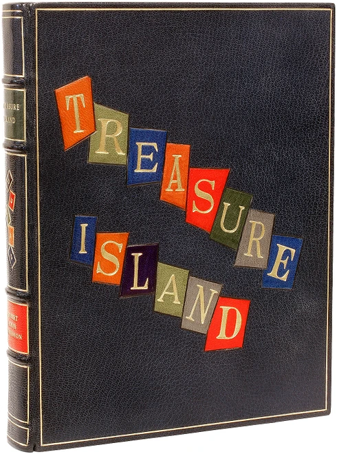 STEVENSON, Robert Louis. Treasure Island. (1927 - FIRST DULAC EDITION)