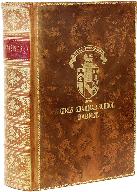 SHAKESPEARE, William. The Works Of William Shakespeare With Life, Glossary, Etc. (C.1900 - THE ALBION EDITION)