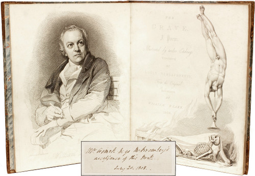 BLAIR, Robert (William Blake). The Grave, A Poem. (1808 - FIRST EDITION)
