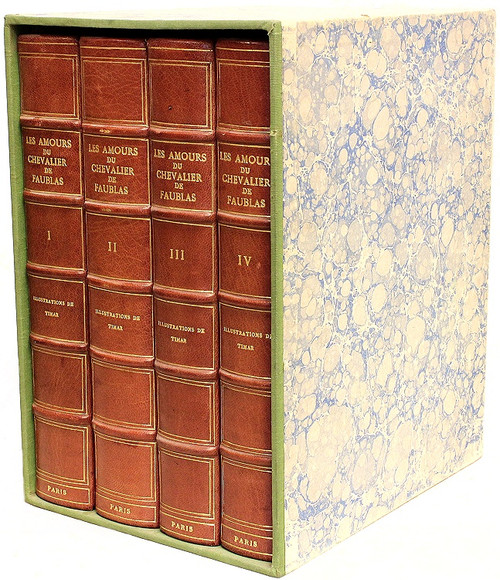 Louvet de Couvray (Jean-Baptiste). Les amours du chevalier de Faublas. (LIMITED TO 15 COPIES - 4 VOLUMES - 1932) Louvet de Couvray (Jean-Baptiste). Les amours du chevalier de Faublas. (LIMITED TO 15 COPIES - 4 VOLUMES - 1932)