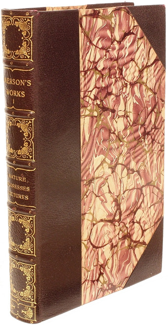 EMERSON, Ralph Waldo. The Complete Works of Ralph Waldo Emerson. (12 VOLUMES - THE CONCORD EDITION) EMERSON, Ralph Waldo. The Complete Works of Ralph Waldo Emerson. (12 VOLUMES - THE CONCORD EDITION)